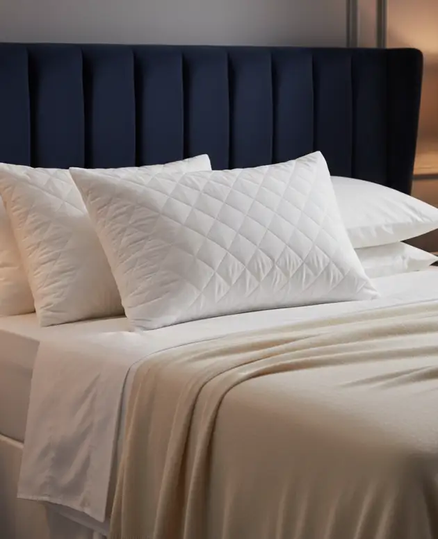 RK Signature Quilted Pillow  (Pack of 2)