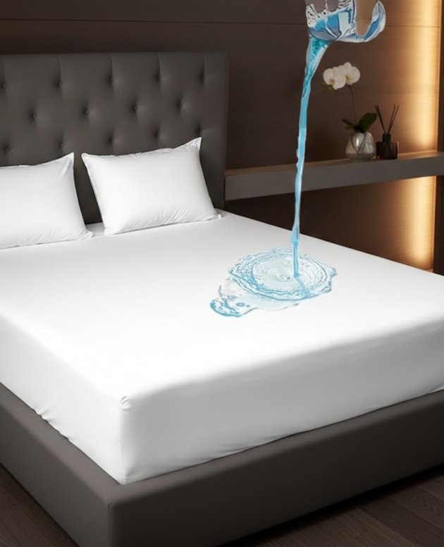 RK Signature White Mattress Protector | King Size (72"x78") | Breathable & Durable Protection