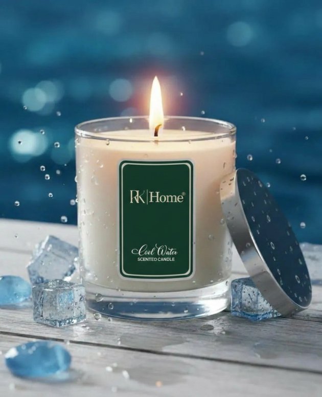 Cool Water Scented Candle