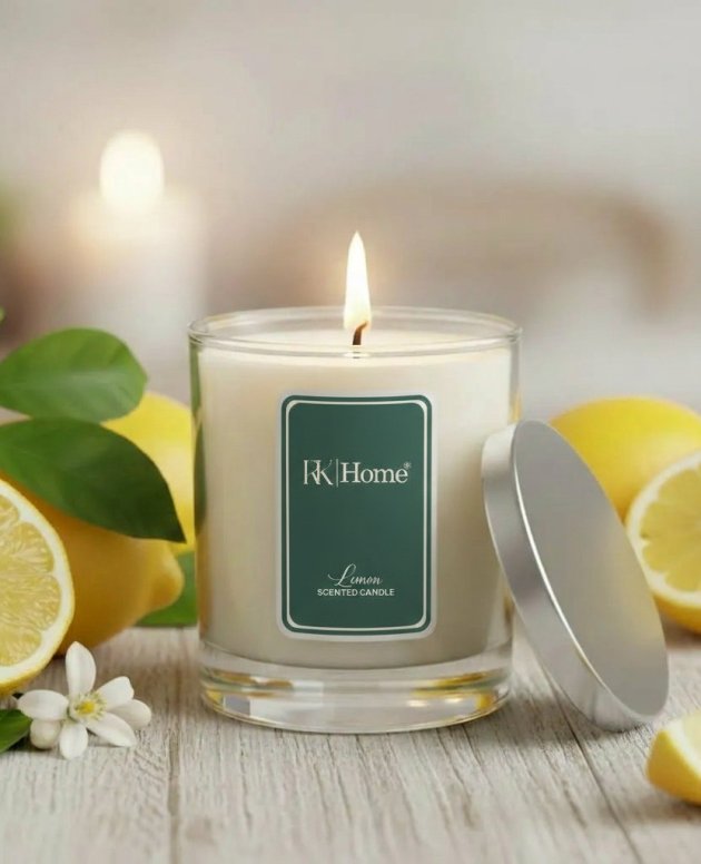 Lemon Scented Candle