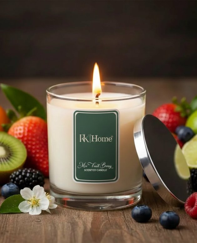 Mix Fruit Berry Scented Candle