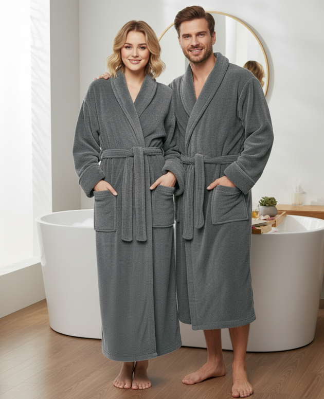 Unisex Bathrobe
