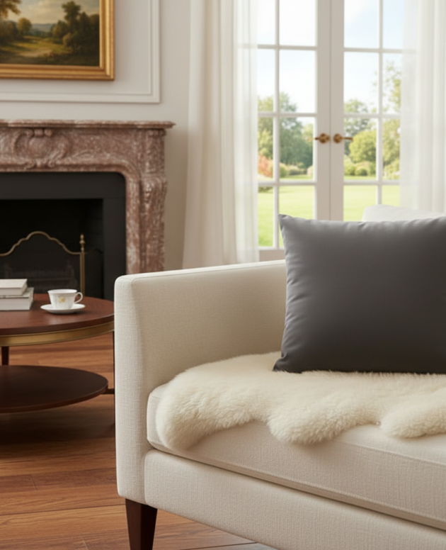 Premium Quilted Hollow Fibre Cushion (Pack of 1)