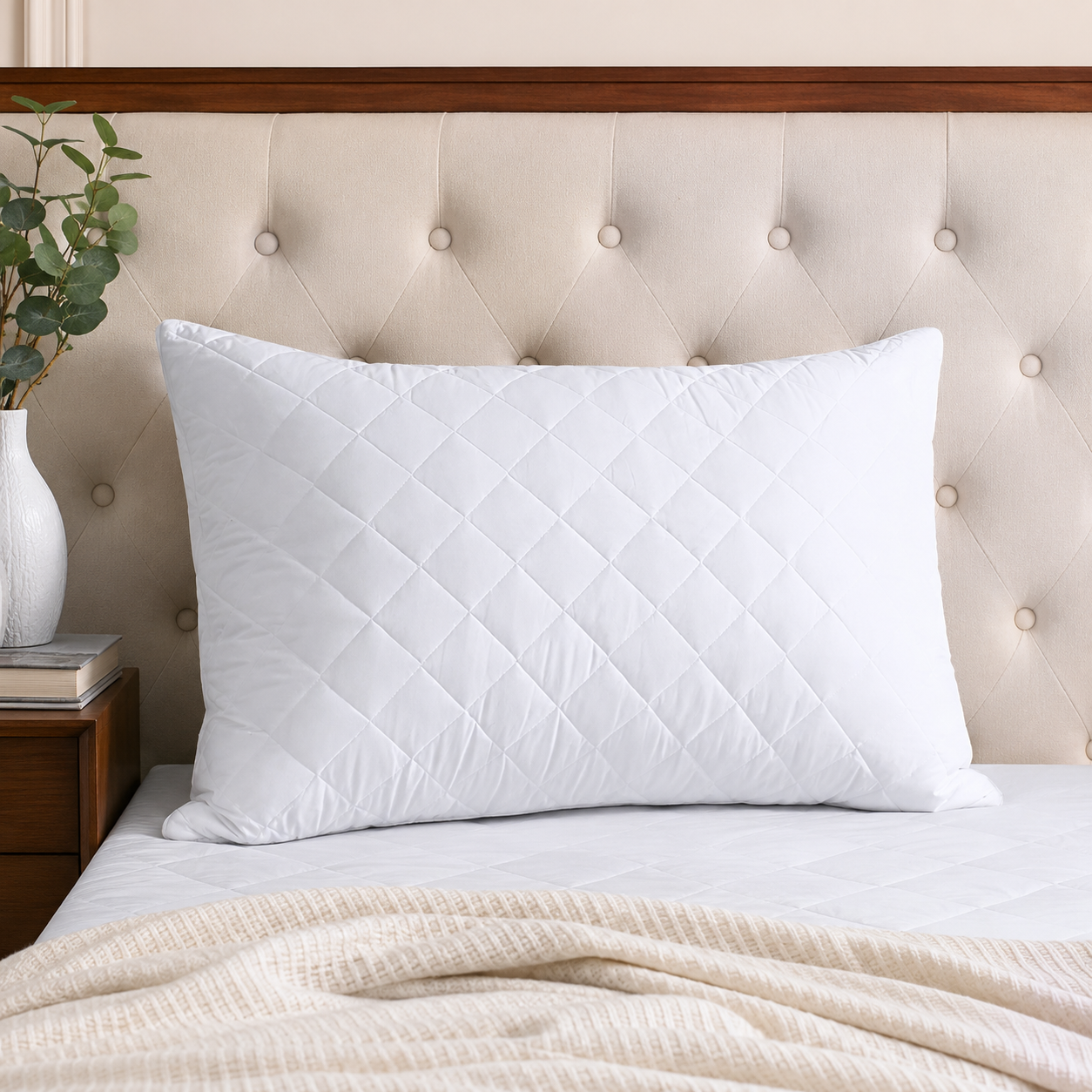 RK Signature Quilted Pillow